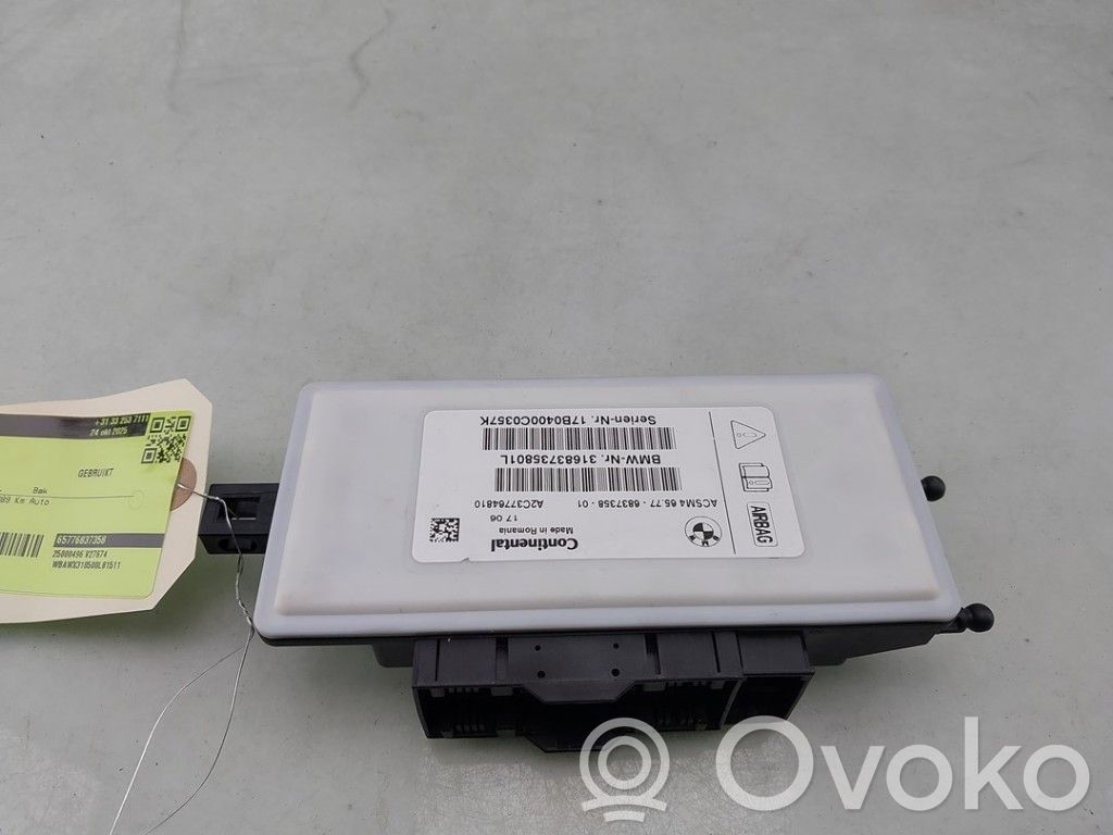 BMW X3 F25 Gaisa spilvenu vadības bloks 