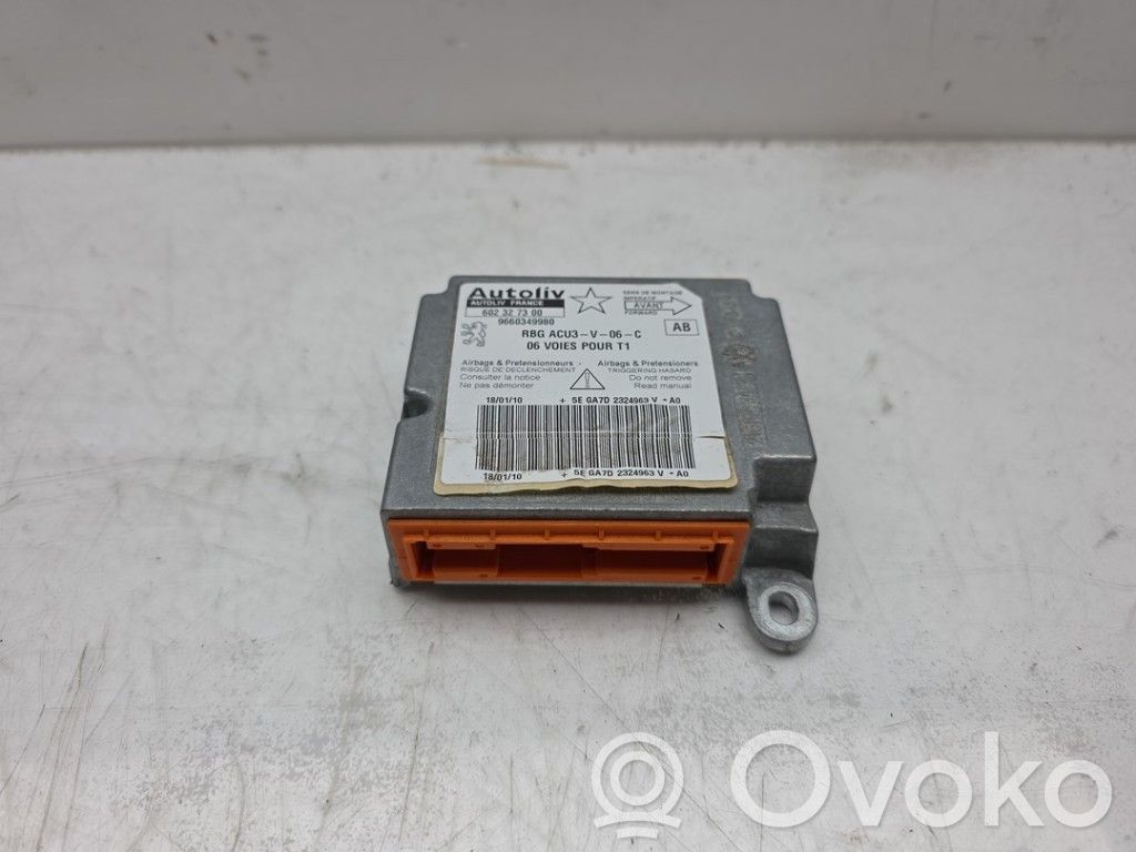 Peugeot 206 Unitate/modul de comandă airbaguri 
