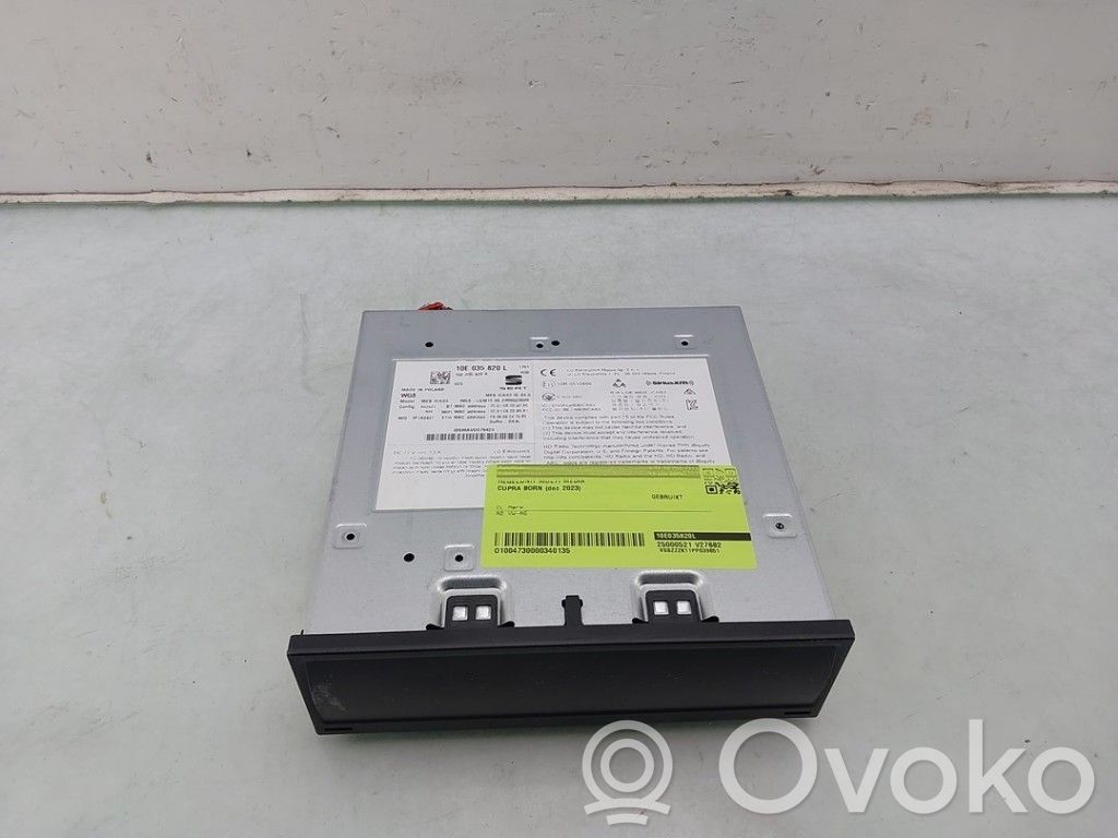 Cupra Born Console centrale, commande de multimédia l'unité principale 