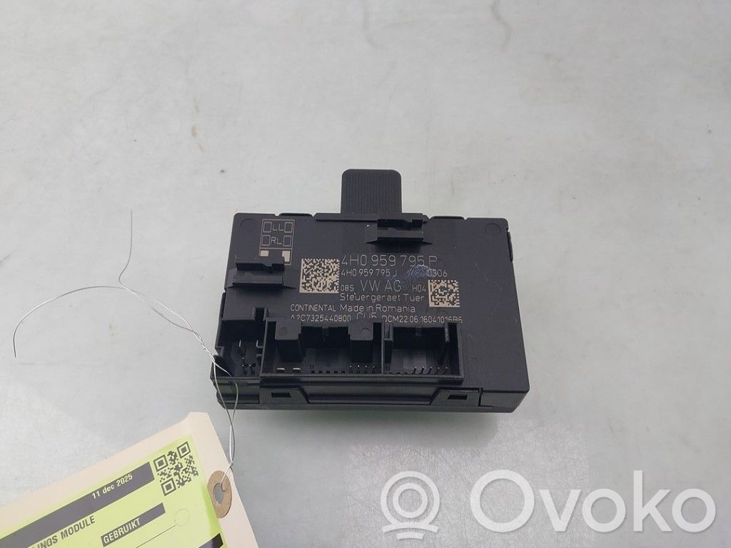 Porsche Cayenne (92A) Door central lock control unit/module 