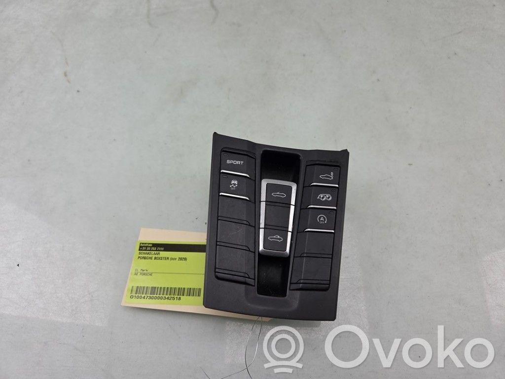 Porsche 718 Cayman 982 982c Kiti jungtukai/ rankenėlės/ perjungėjai 