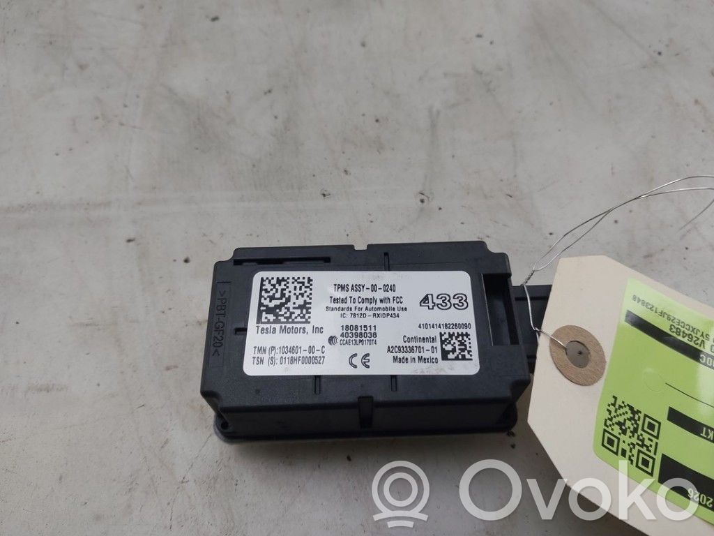 Tesla Model X Unitate control presiune anvelope 