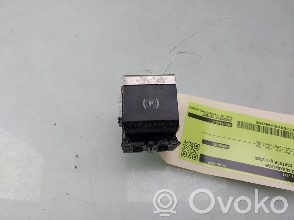 Peugeot Partner III Interrupteur, commande de frein de stationnement 