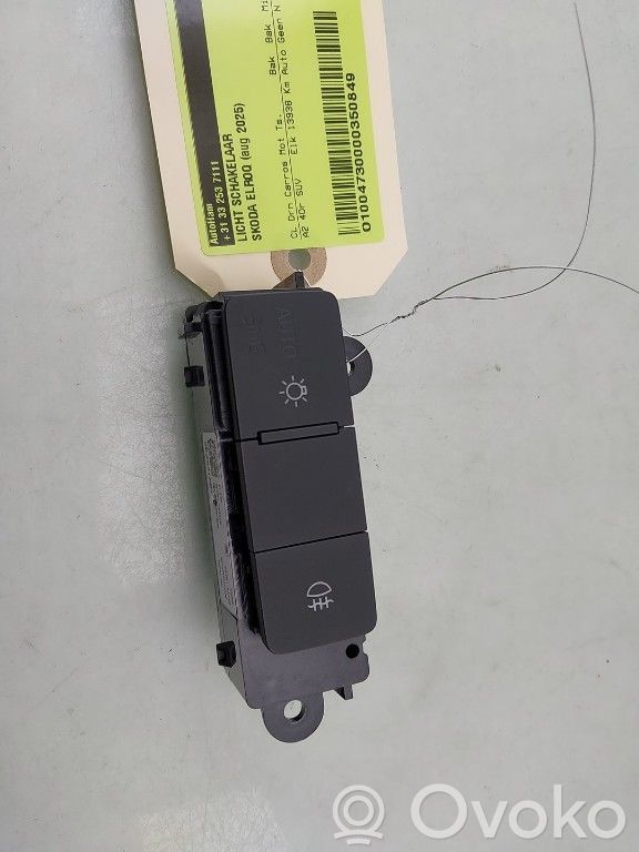 Skoda Elroq Interruptor de luz 
