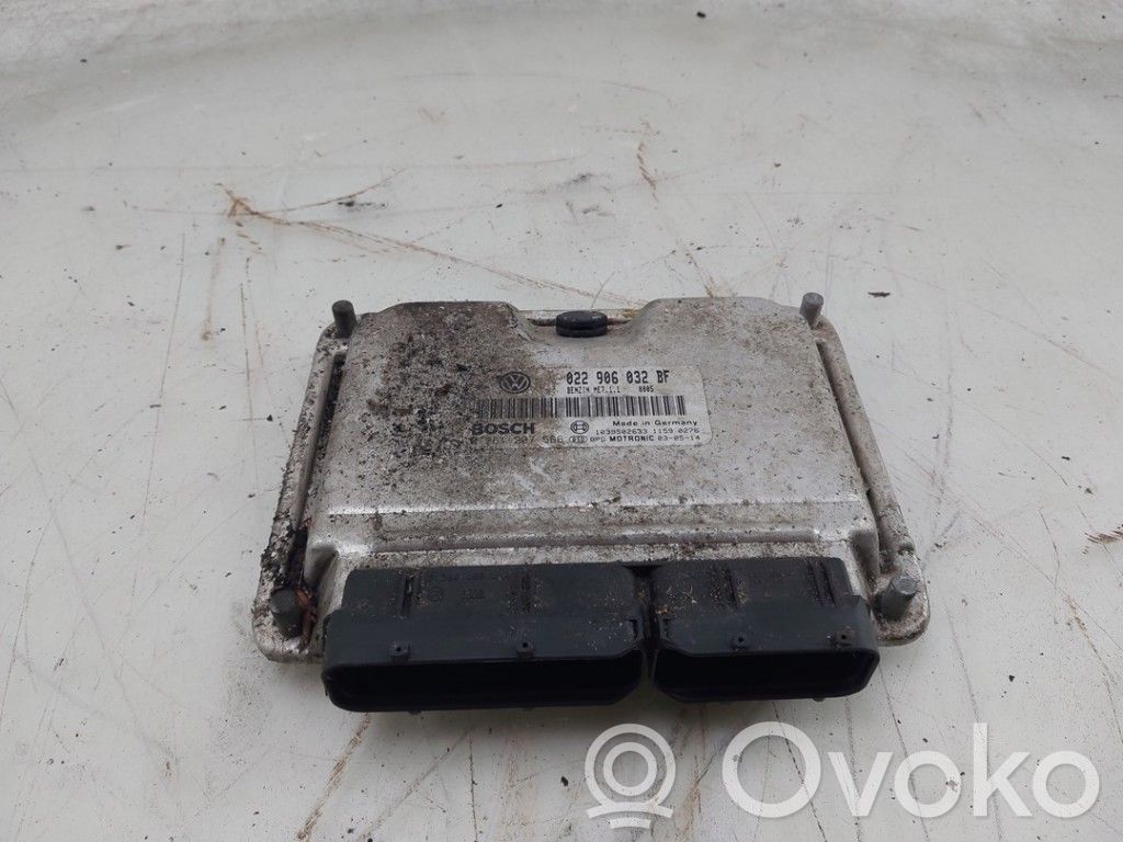 Volkswagen Touareg I Engine control unit/module 