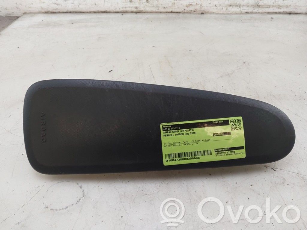 Renault Twingo III Airbag del asiento 