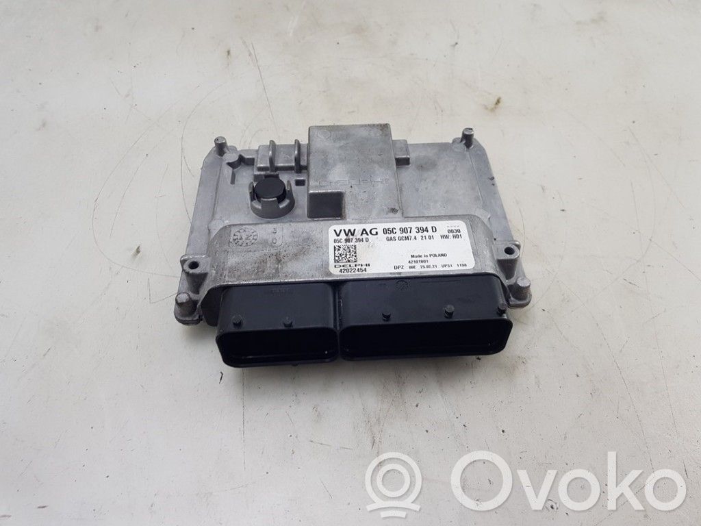 Engine control unit/module   05C907394D,05C907394D,05C906032J,05C906032J,05C906032J6F0,05C907394D