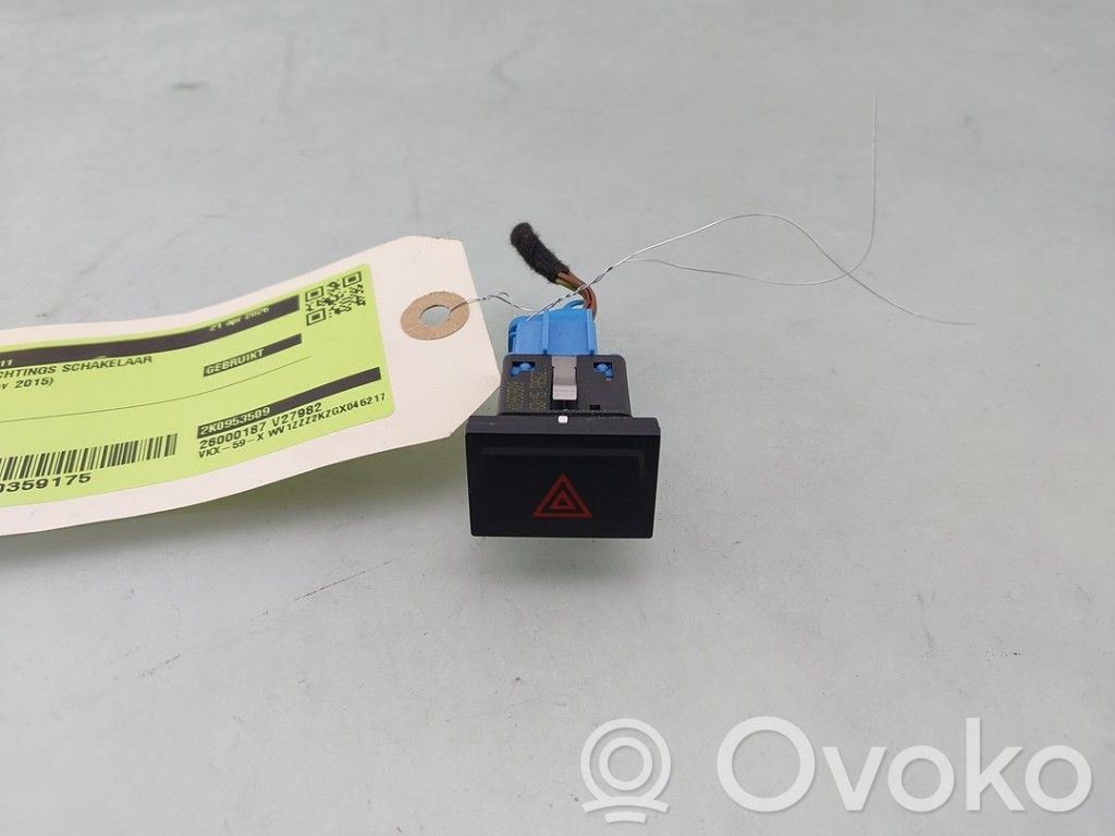 Volkswagen Caddy Hazard light switch 
