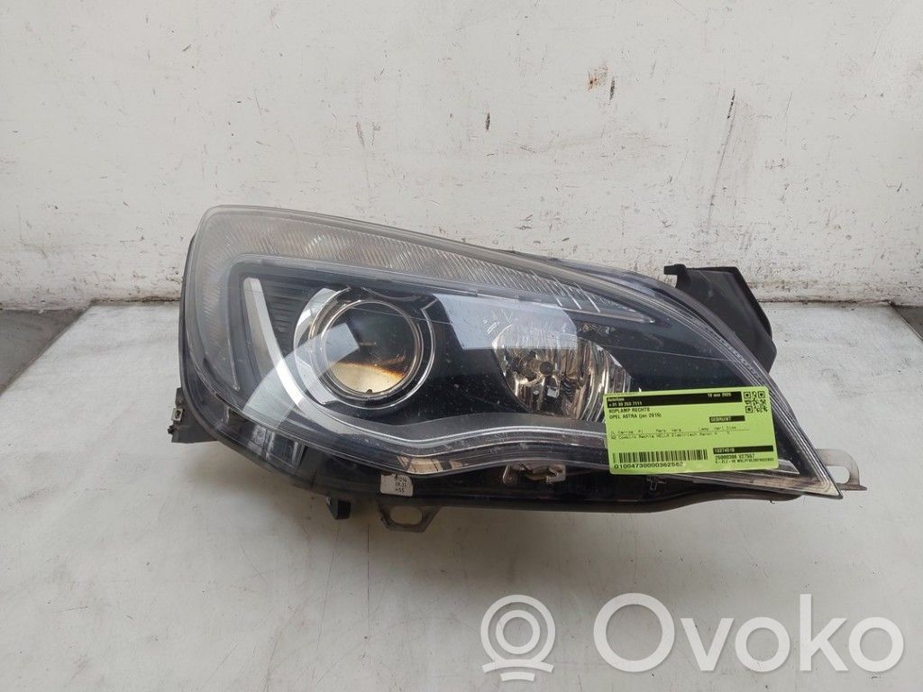 Opel Astra J Scheinwerfer 