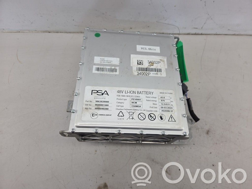 Peugeot 208 II Bateria do samochodu elektrycznego / hybrydowego 
