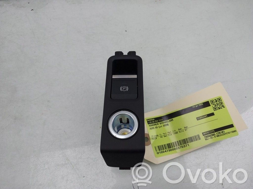 Audi A3 8Y Interrupteur, commande de frein de stationnement