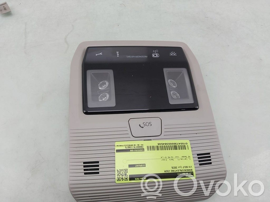 Volkswagen Golf VIII Illuminazione sedili anteriori