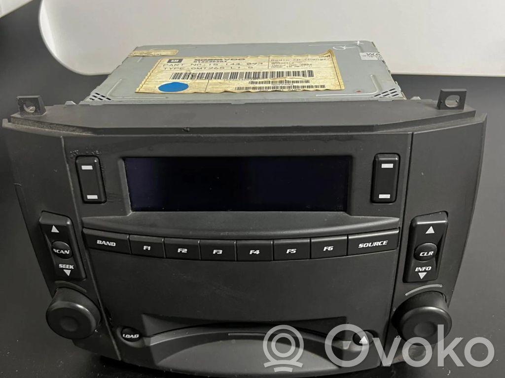 Cadillac SRX Unitate principală radio/CD/DVD/GPS 