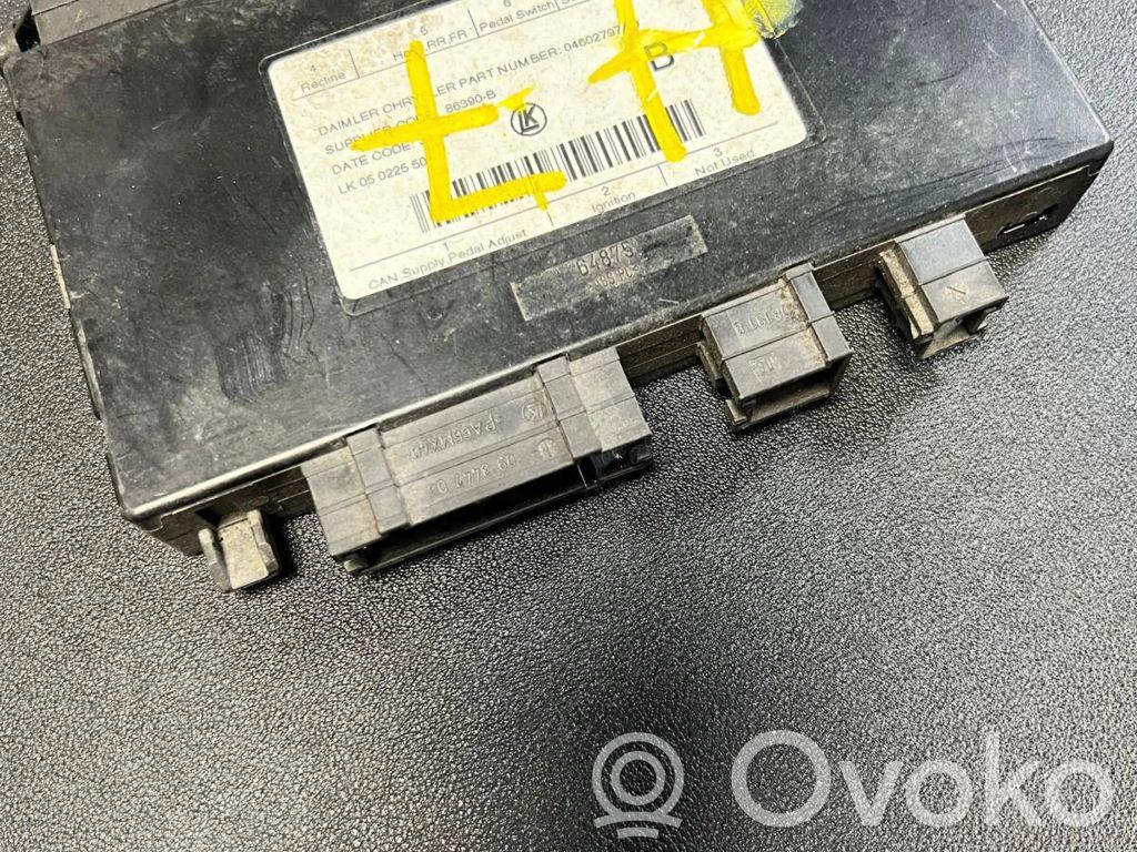 Jeep Grand Cherokee (WK) Modulo di controllo sedile 