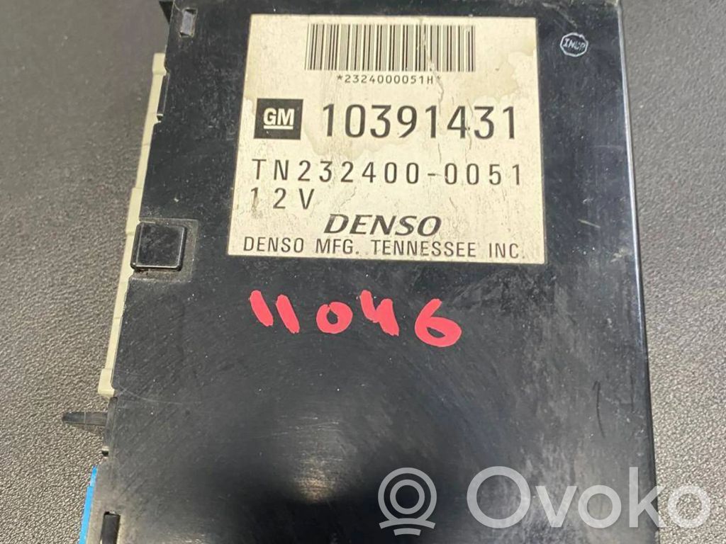 Cadillac CTS Other control units/modules 