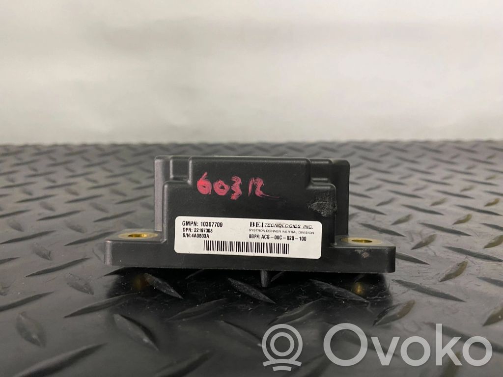 Chevrolet Corvette C6 ESP acceleration yaw rate sensor 