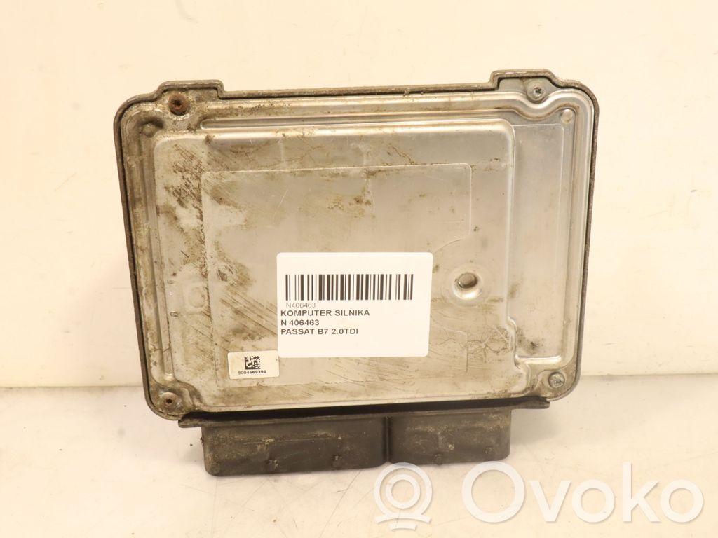 Volkswagen PASSAT B7 Engine control unit/module ECU 