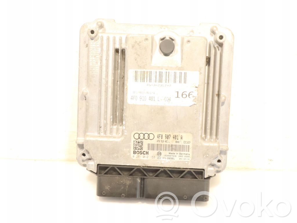 Audi A6 S6 C6 4F Unidad de control/módulo ECU del motor 
