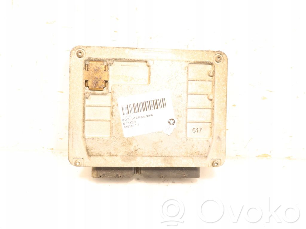 Skoda Fabia Mk1 (6Y) Centralina/modulo motore ECU 