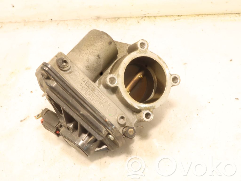 Throttle body valve