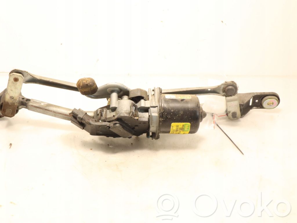 Renault Clio III Wischergestänge Wischermotor vorne 