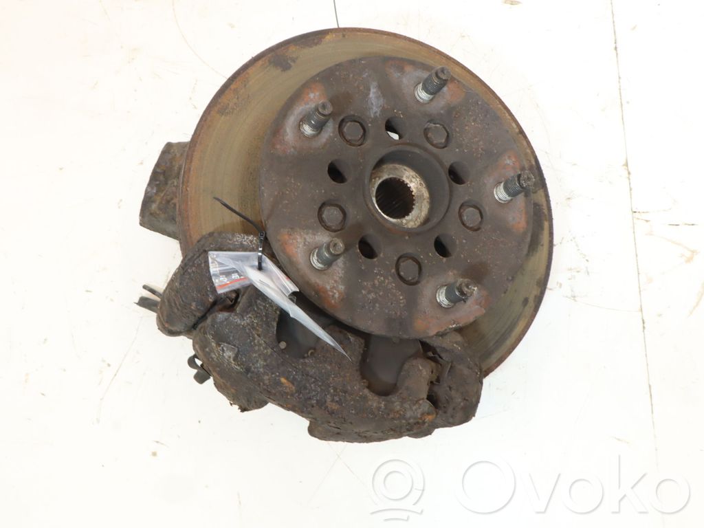 Front wheel hub spindle knuckle
