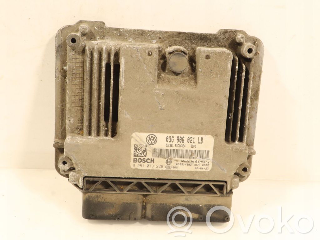 Skoda Octavia Mk2 (1Z) Centralina/modulo motore ECU