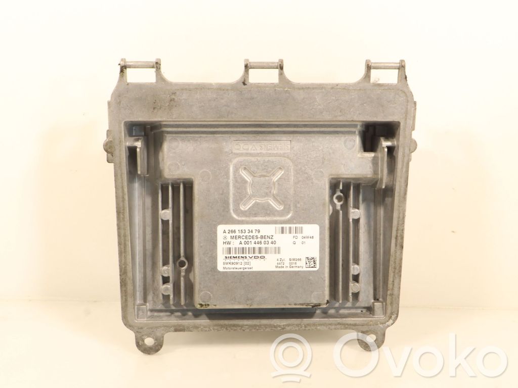 Mercedes-Benz A W169 Moottorin ohjainlaite/moduuli (käytetyt) 