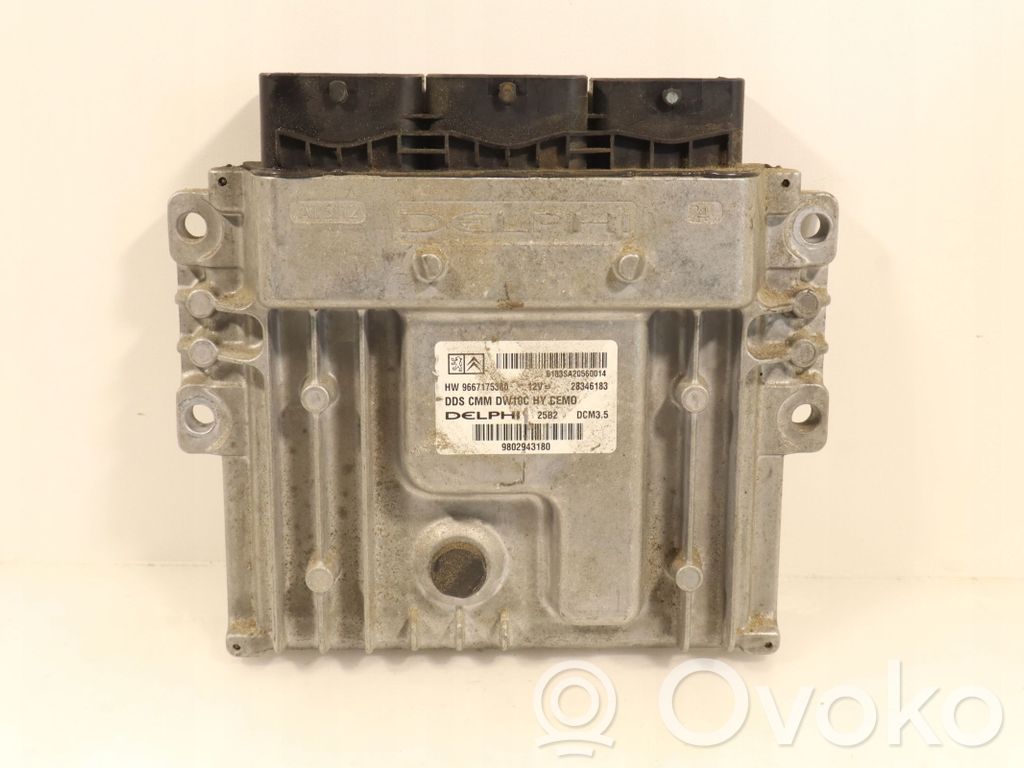 Peugeot 3008 I Engine control unit/module ECU 