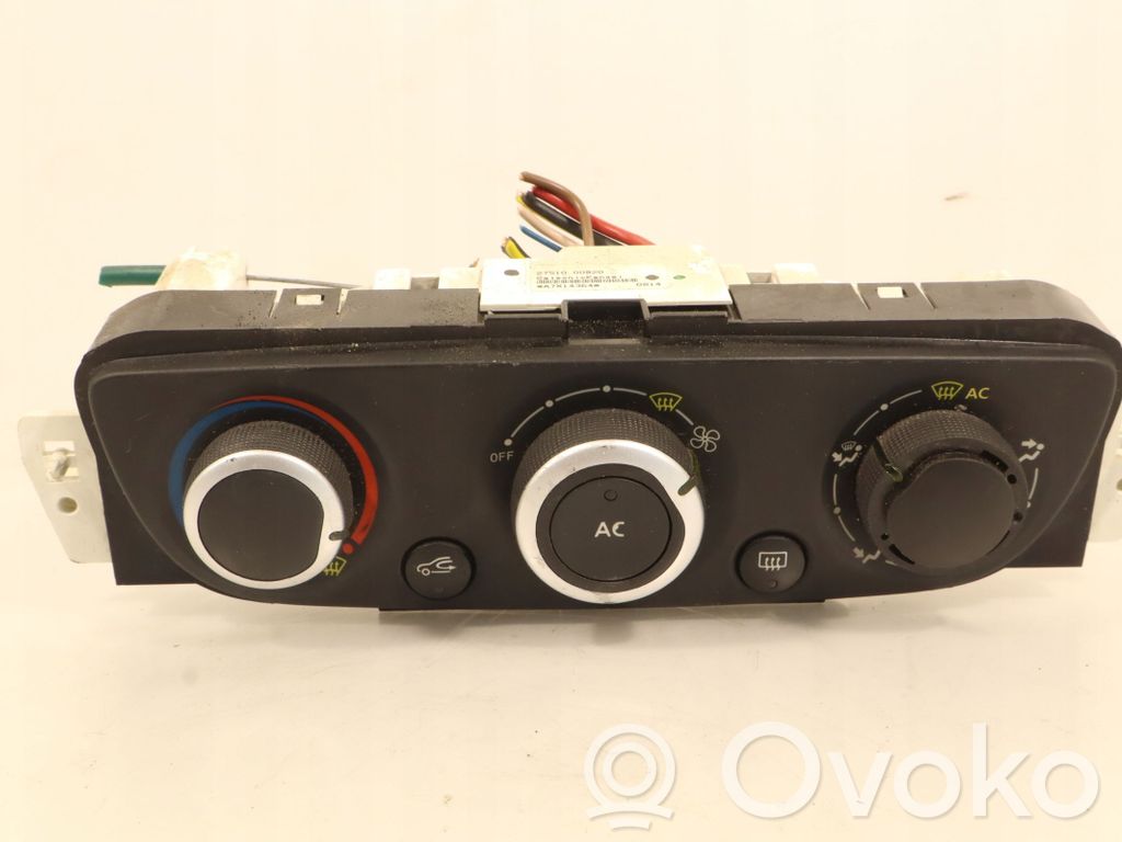 Renault Fluence Interruptor de control del ventilador interior 
