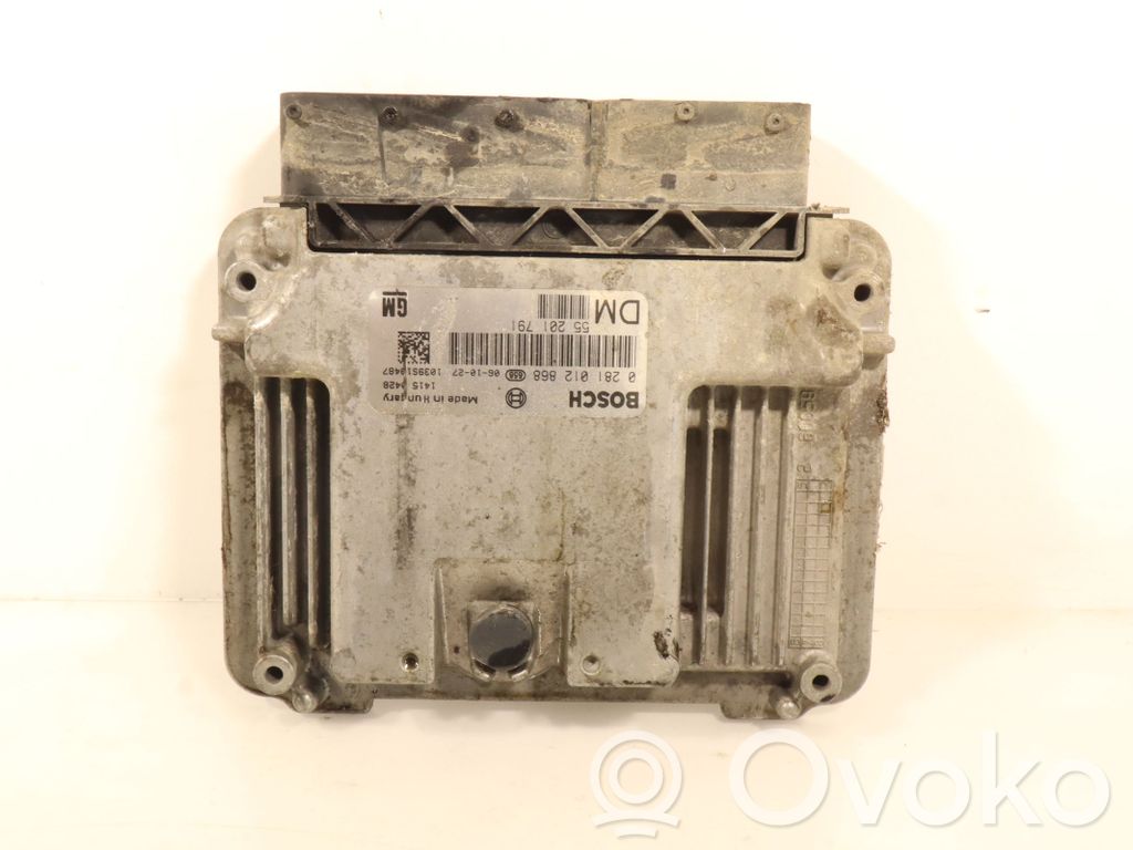 Opel Vectra C Engine control unit/module ECU 