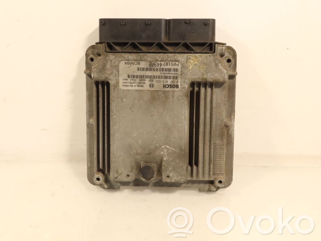 Unité de commande, module ECU de moteur   0281013693