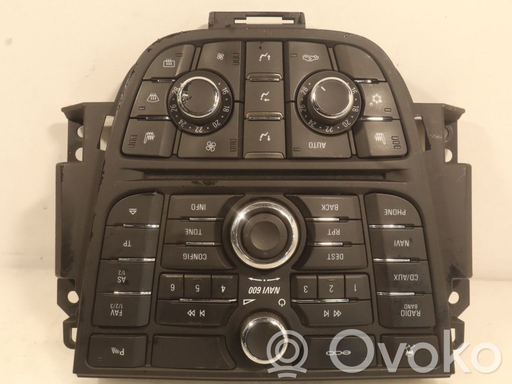 Opel Astra J Unidad central de control multimedia 