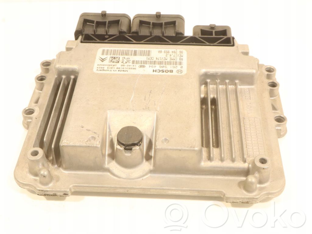 Citroen C4 II Picasso Engine control unit/module ECU 