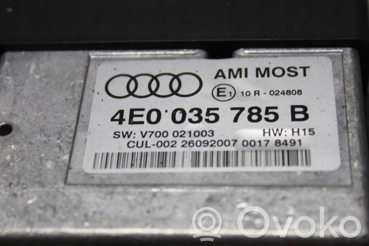 Audi A6 S6 C6 4F Transfer box differential control unit 