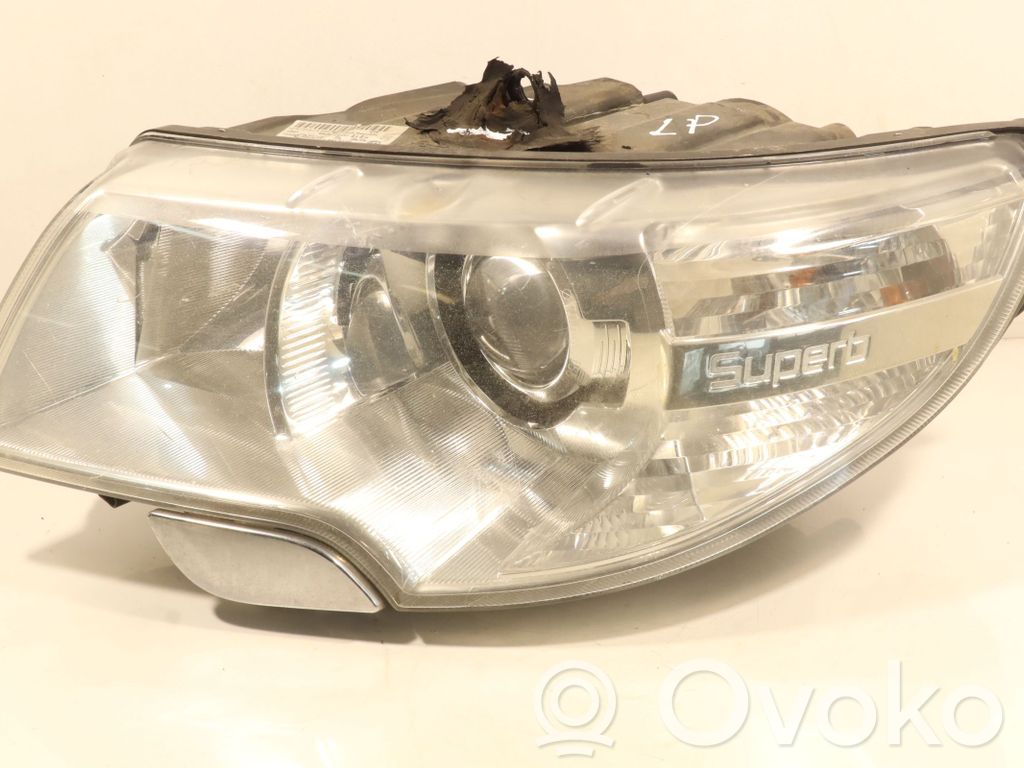 Skoda Superb B6 (3T) Etu-/Ajovalo 