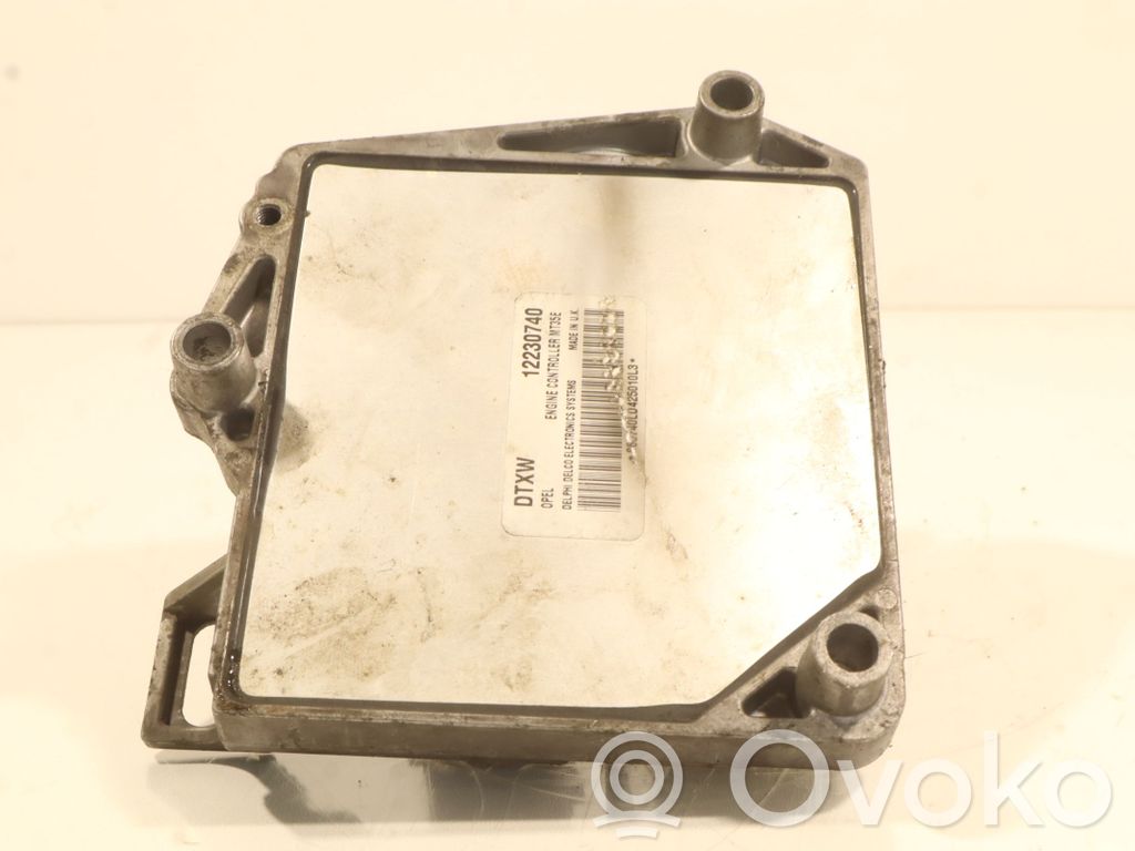 Opel Astra H Unité de commande, module ECU de moteur 