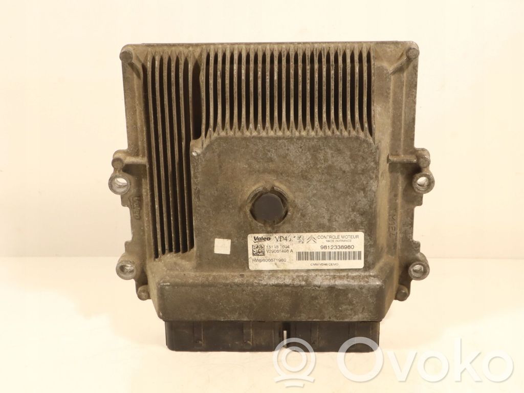 Peugeot 308 Unité de commande, module ECU de moteur