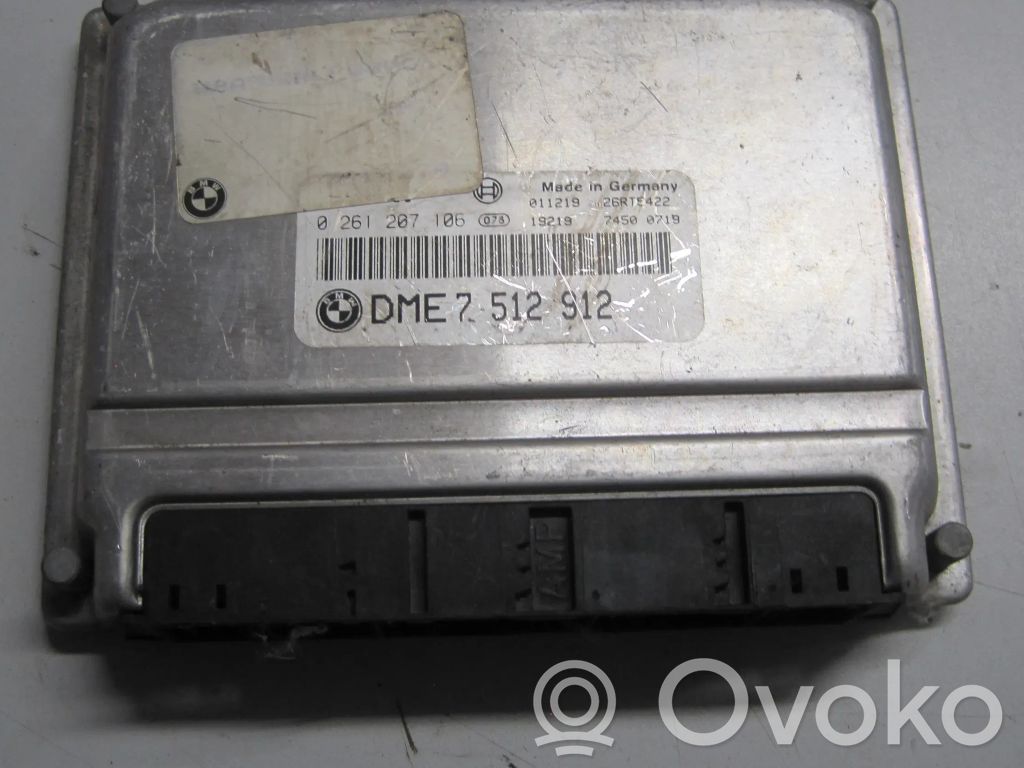 Unidad de control/módulo ECU del motor   7512912