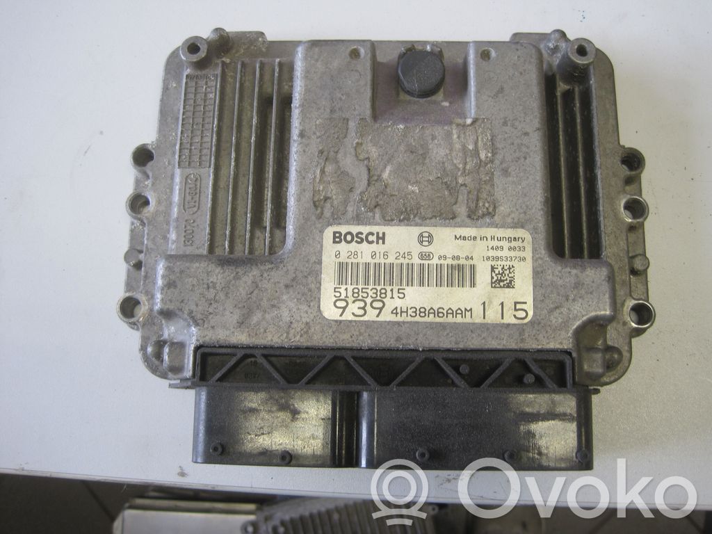 Alfa Romeo 159 Komputer / Sterownik ECU silnika 