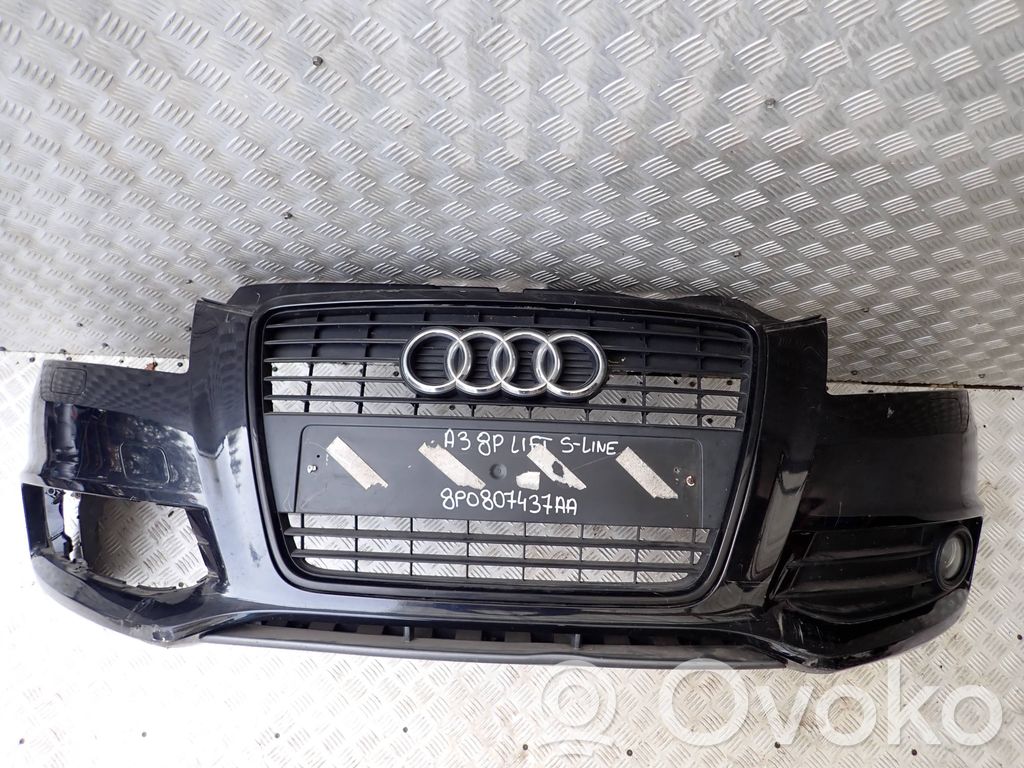 Audi A3 S3 8P Front bumper 
