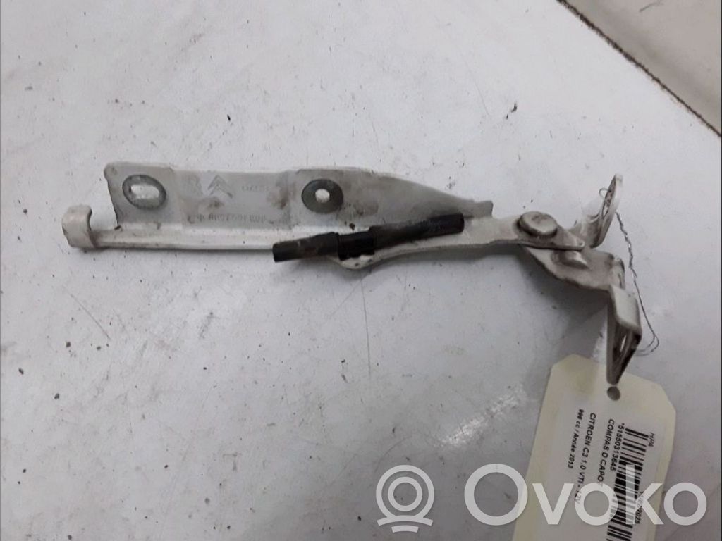 Citroen C3 Engine bonnet/hood hinges 