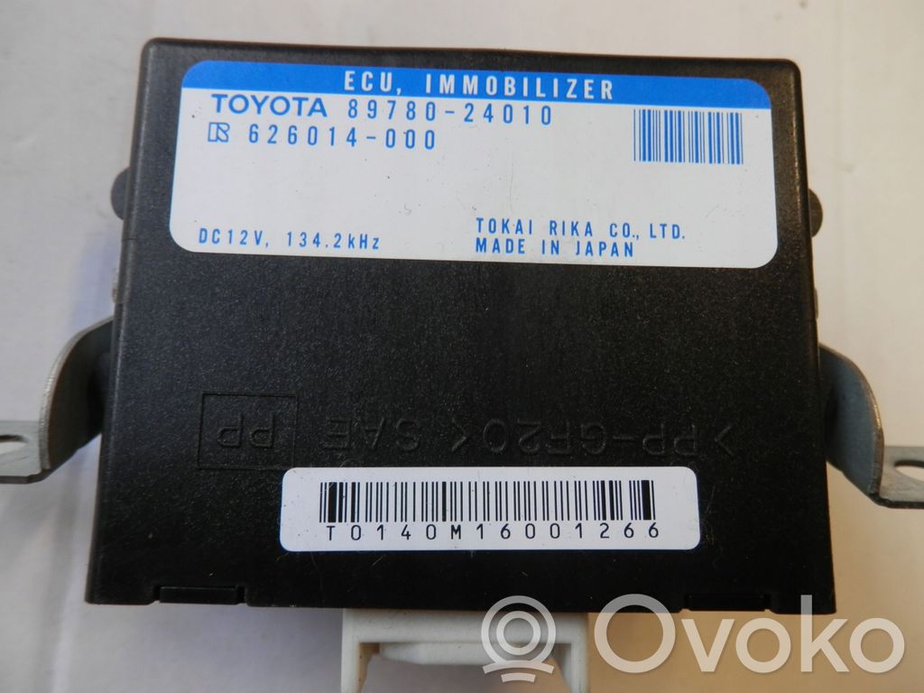 Immobilizer control unit/module   8978024010,8978024010