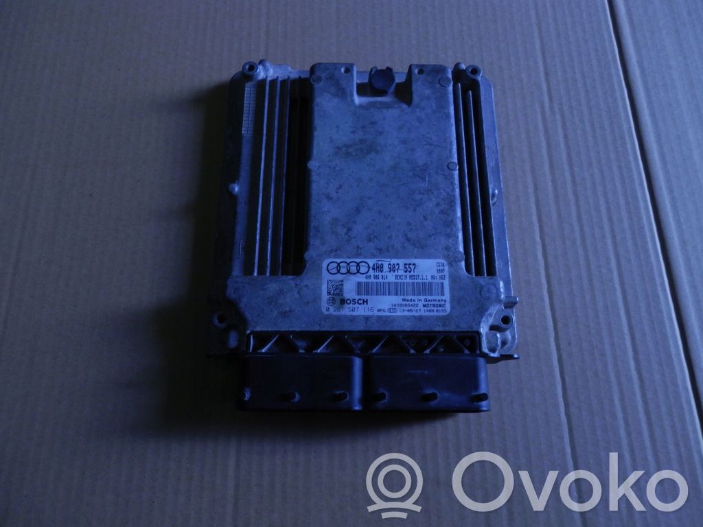 Audi A8 S8 D4 4H Engine control unit/module 