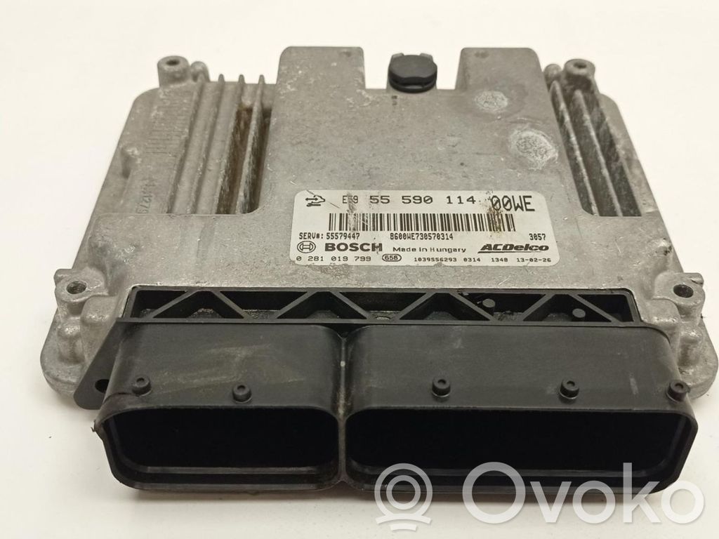 Opel Corsa D Engine control unit/module ECU 