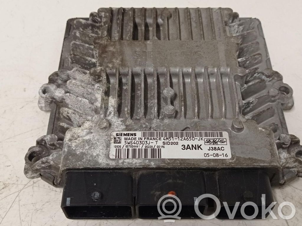 Ford Focus Unidad de control/módulo ECU del motor 