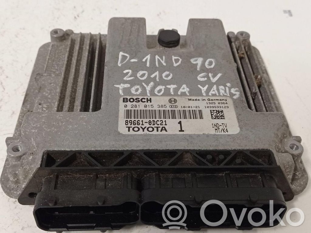 Toyota Yaris Engine control unit/module ECU 