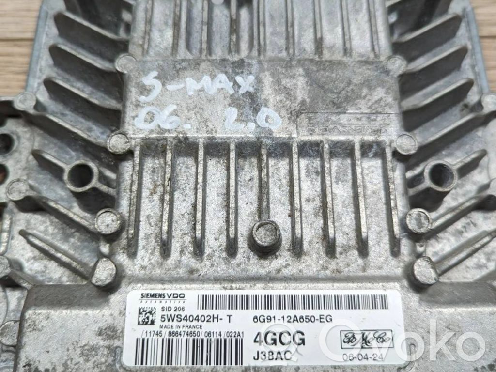 Engine control unit/module   6G9112A650EG,5WS40402HT