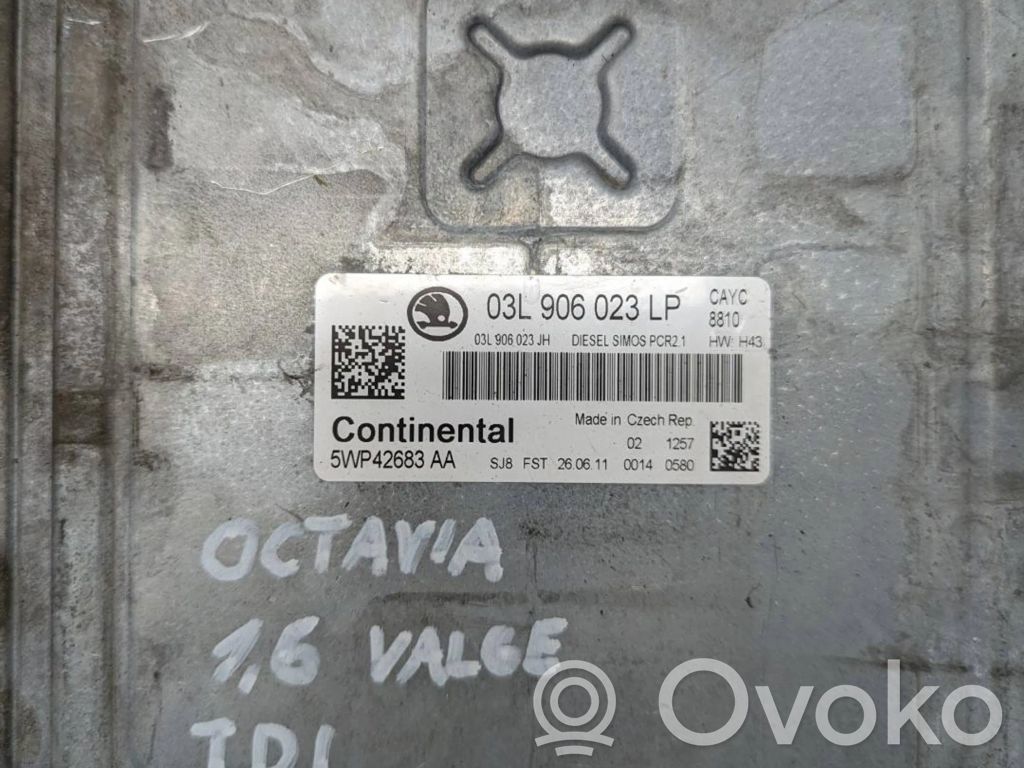 Engine control unit/module   03L906023LP,03L906023A,5WP42683AA
