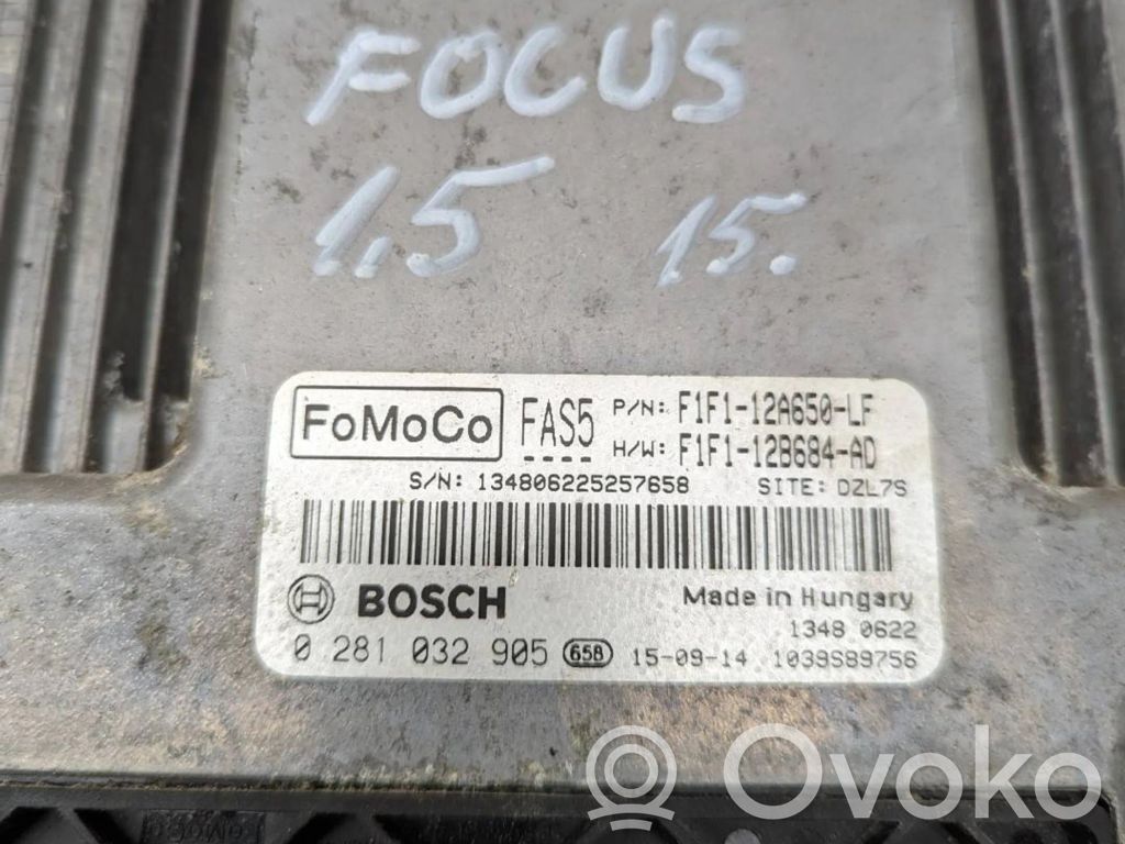Ford Focus Galios (ECU) modulis 